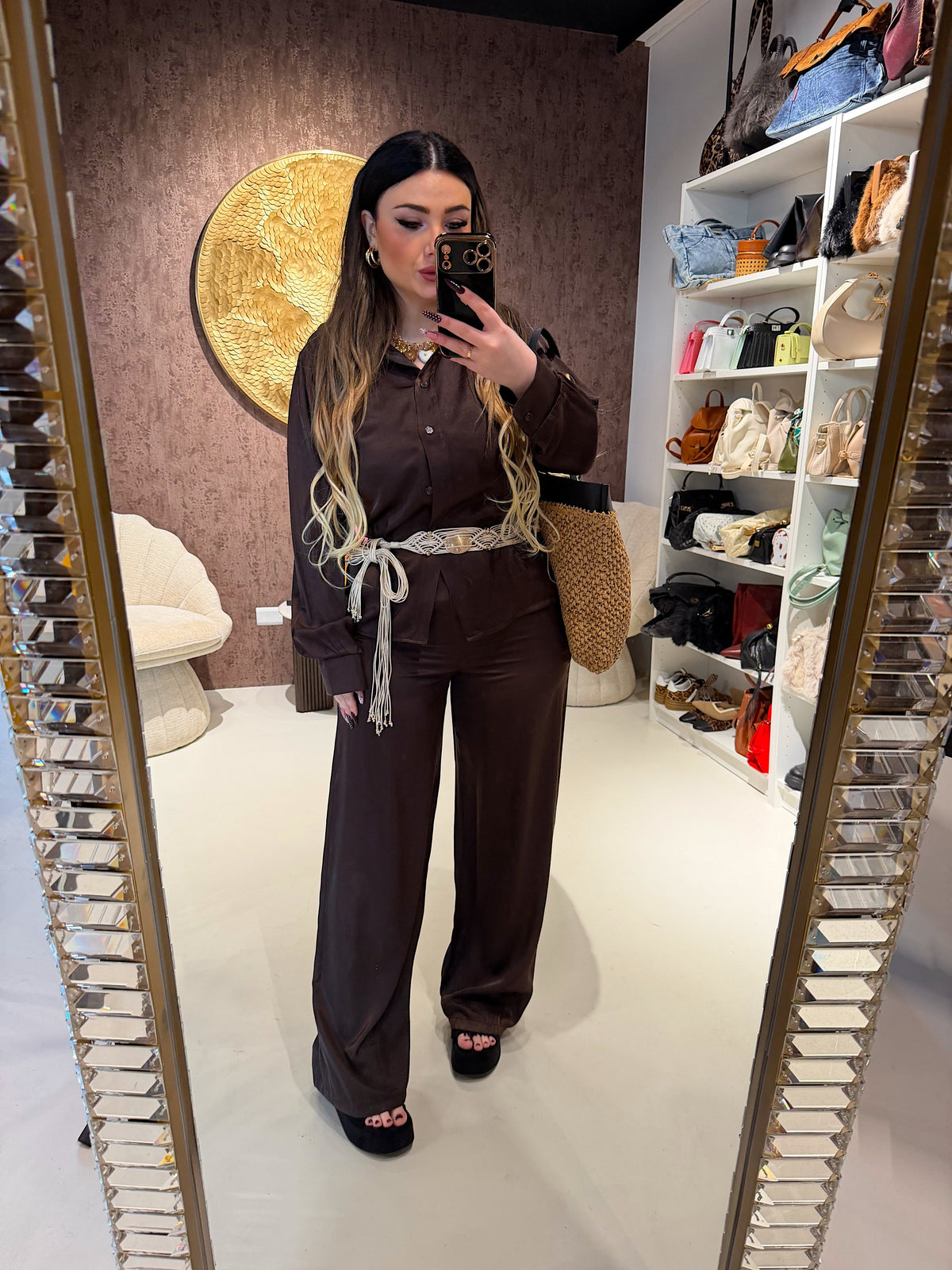 Completo camicia pantalone soft