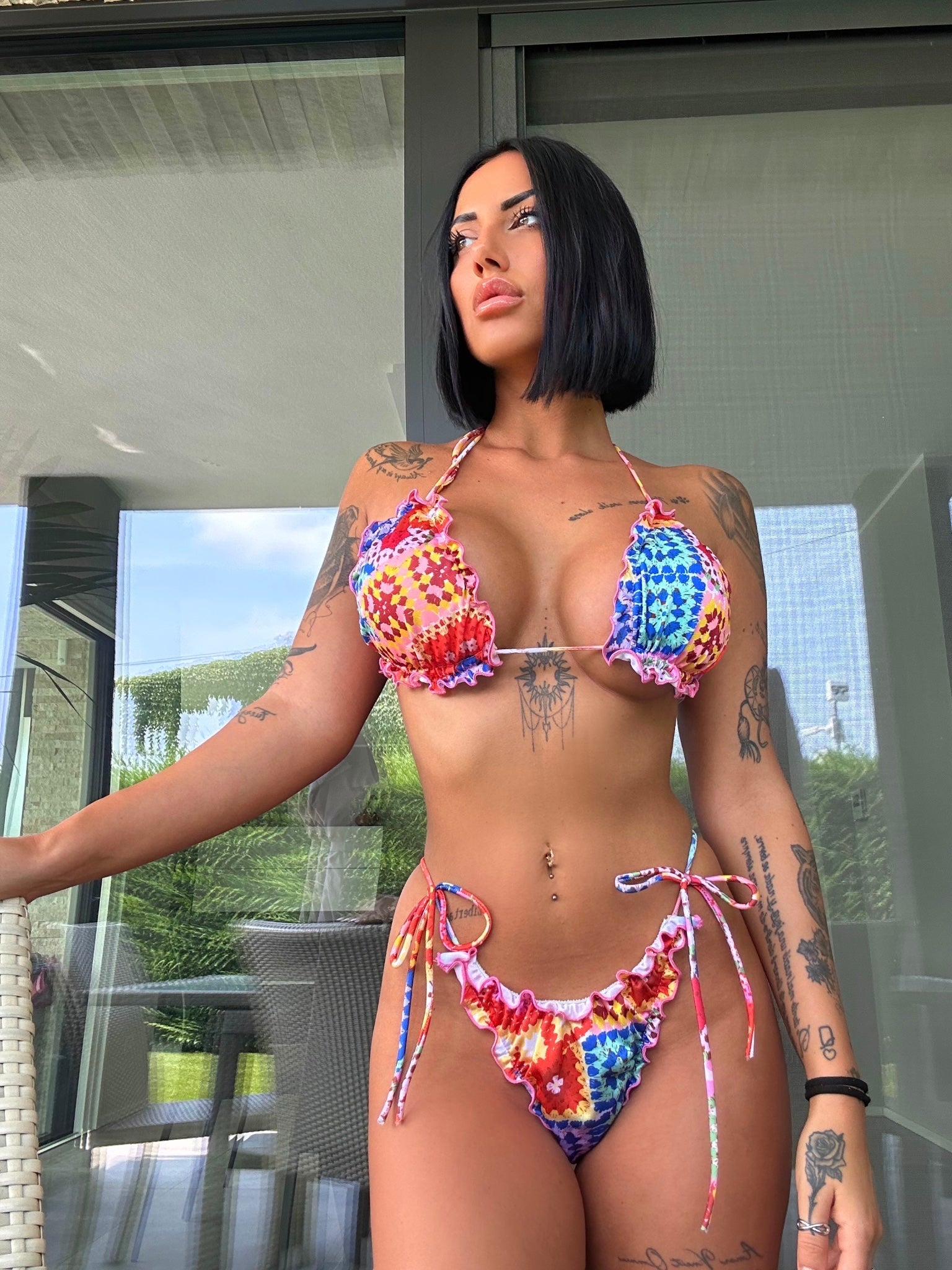 Bikini multicolor Positano