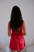 Coda #6 Riccio afro con coulisse castano naturale
