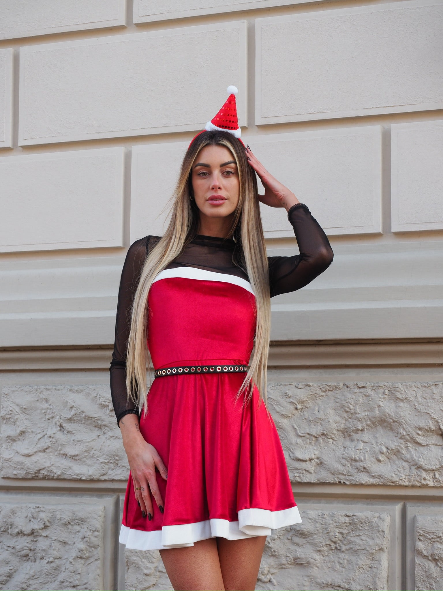 Cerchietto cappello Natale
