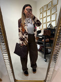 T-shirt con foulard