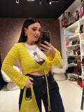 Cardigan Crochet Spring Glow