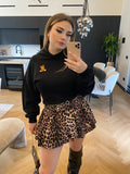 Felpa Teddy nero