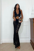 Completo top e gonna in pizzo
