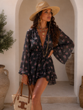 Abito tutina  Floral Chiffon