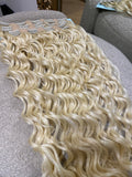 Clip Extension onde morbide biondo platino