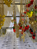 Collana croce e cuore