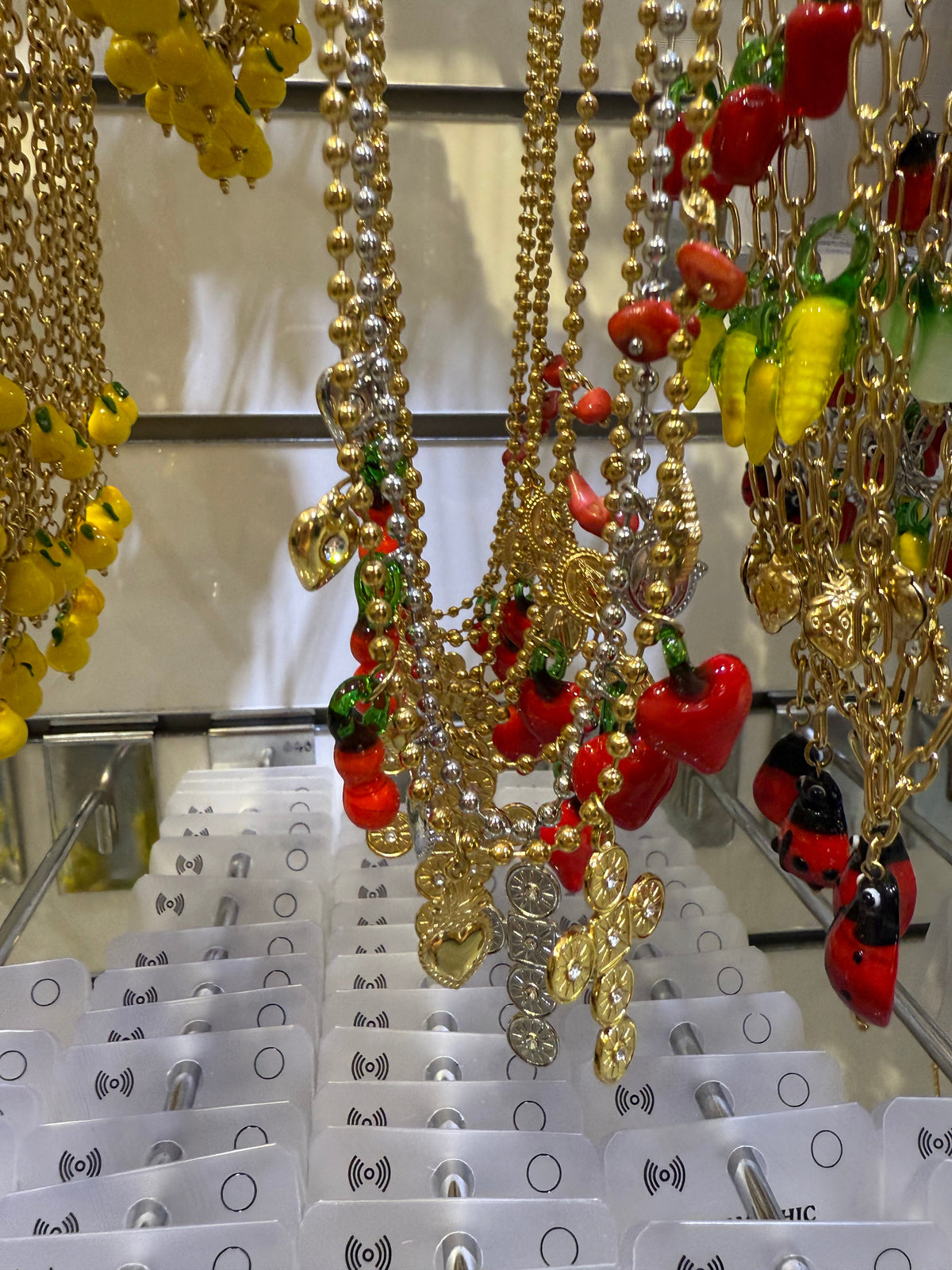 Collana croce e cuore