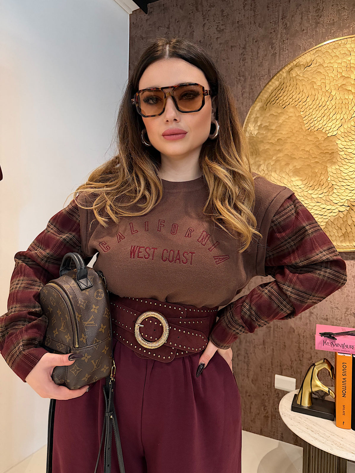 Pull con camicia California