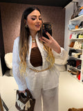 Completo Sangallo camicia e pantalone