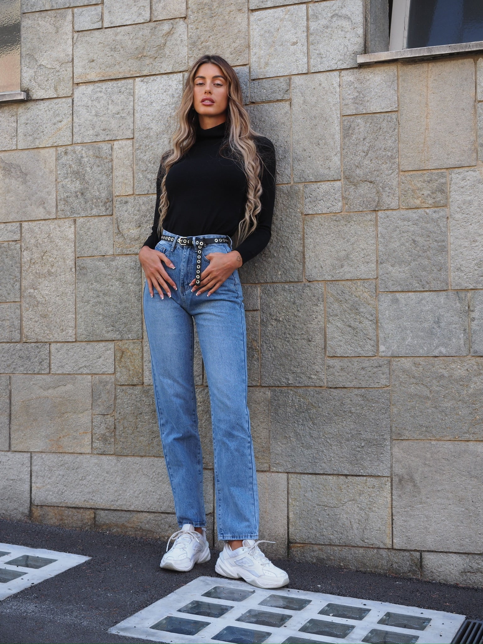Jeans boy-friend basic