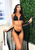 Bikini tre pezzi nero
