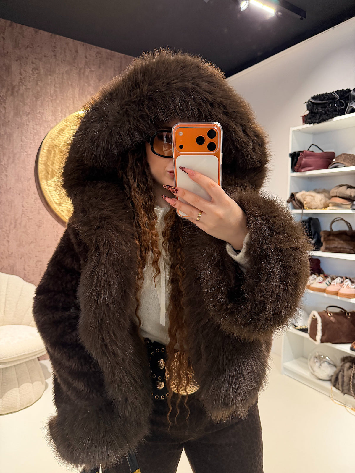 Giacca Teddy Luxe