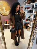 Short con pizzo e cintura