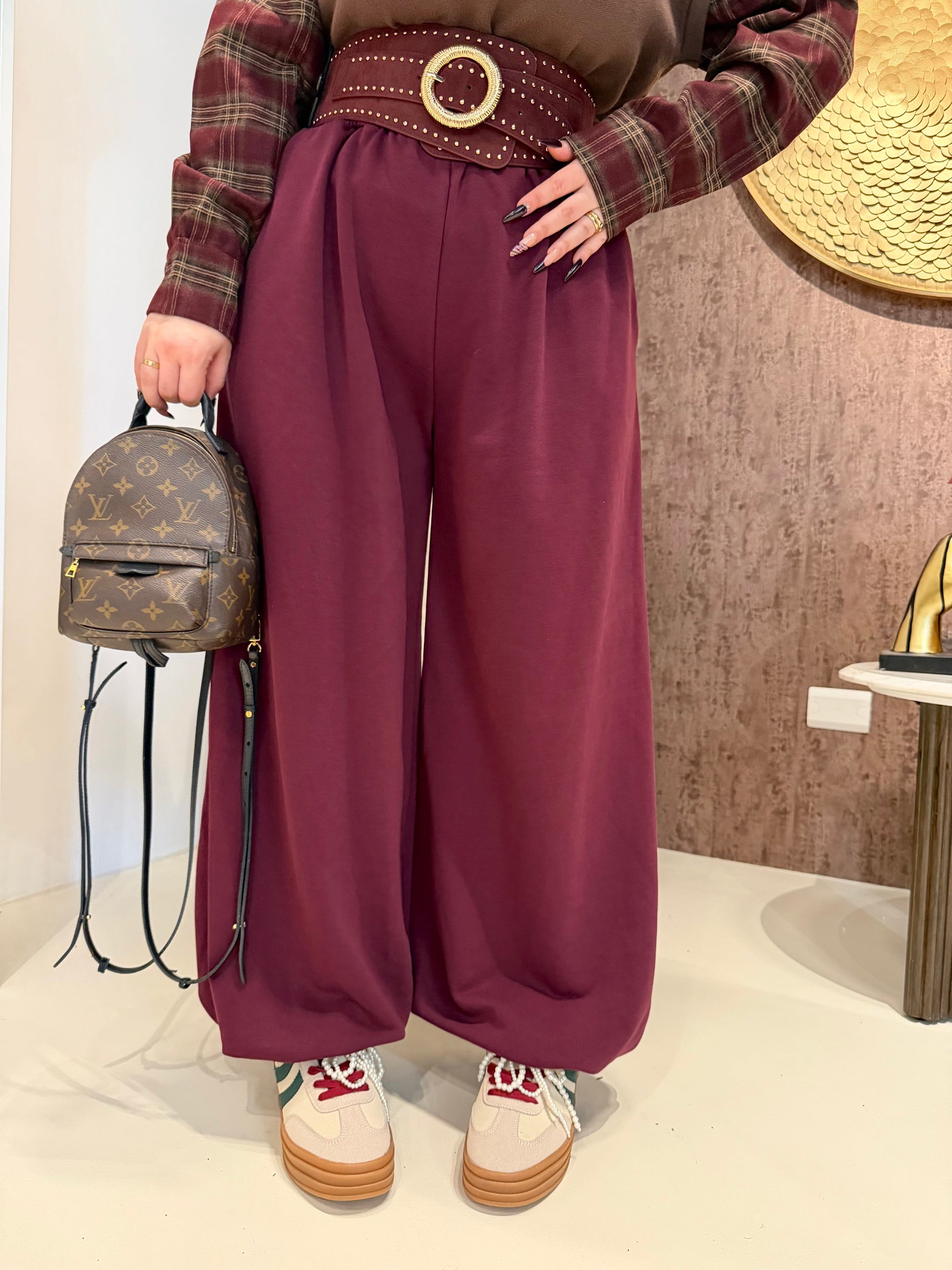 Pantalone relax fit