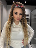 Maglioncino bianco con strass e perle