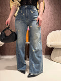 Jeans con strappi Effetto Destroyed