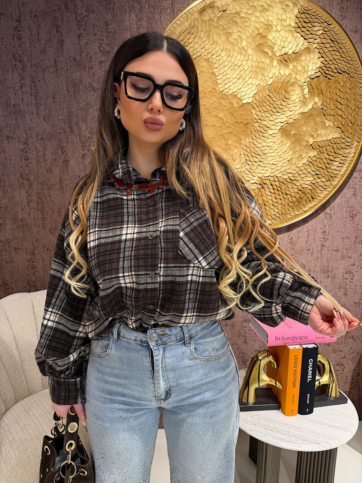 Camicia a quadri