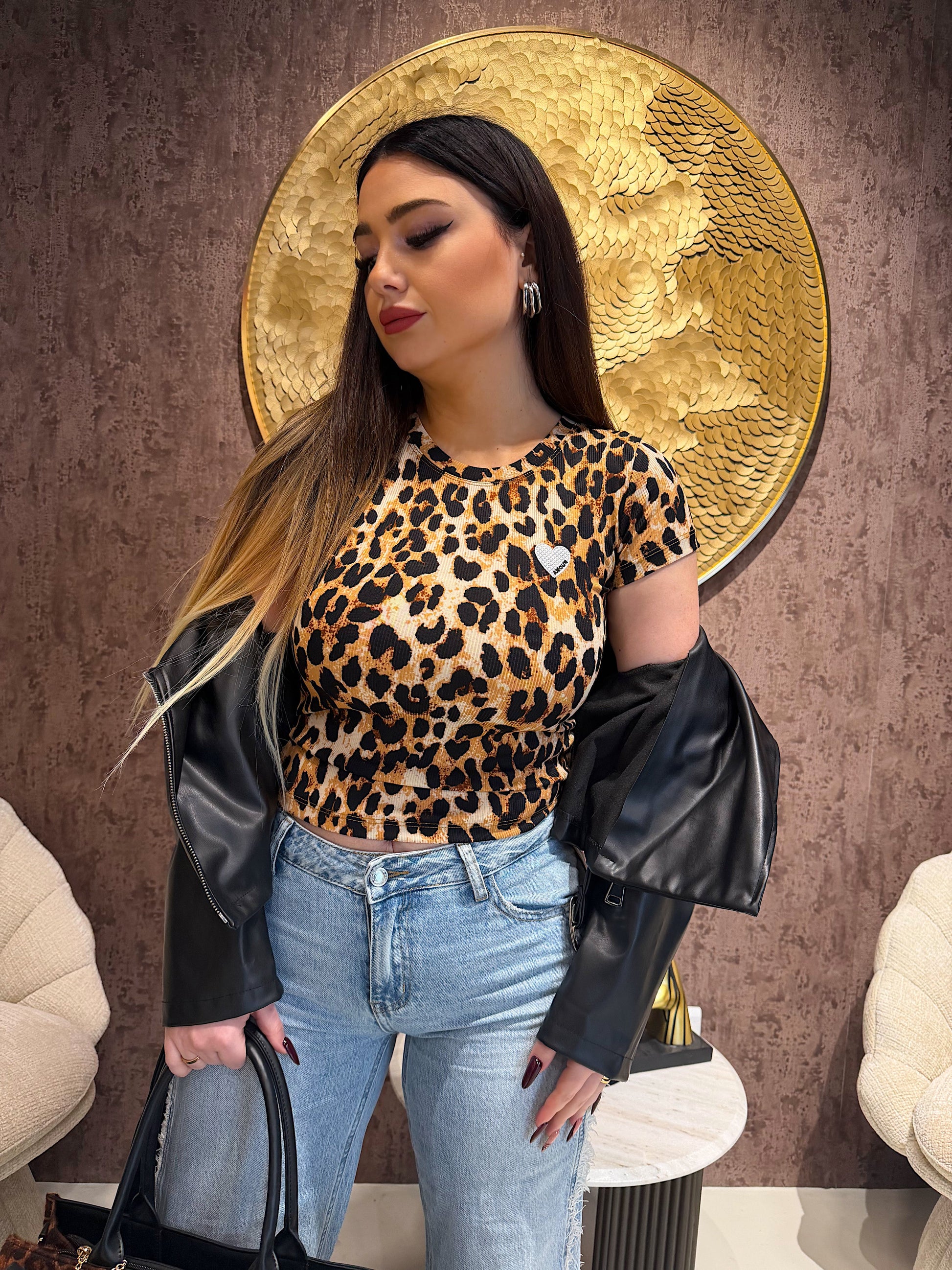 Canotta animalier