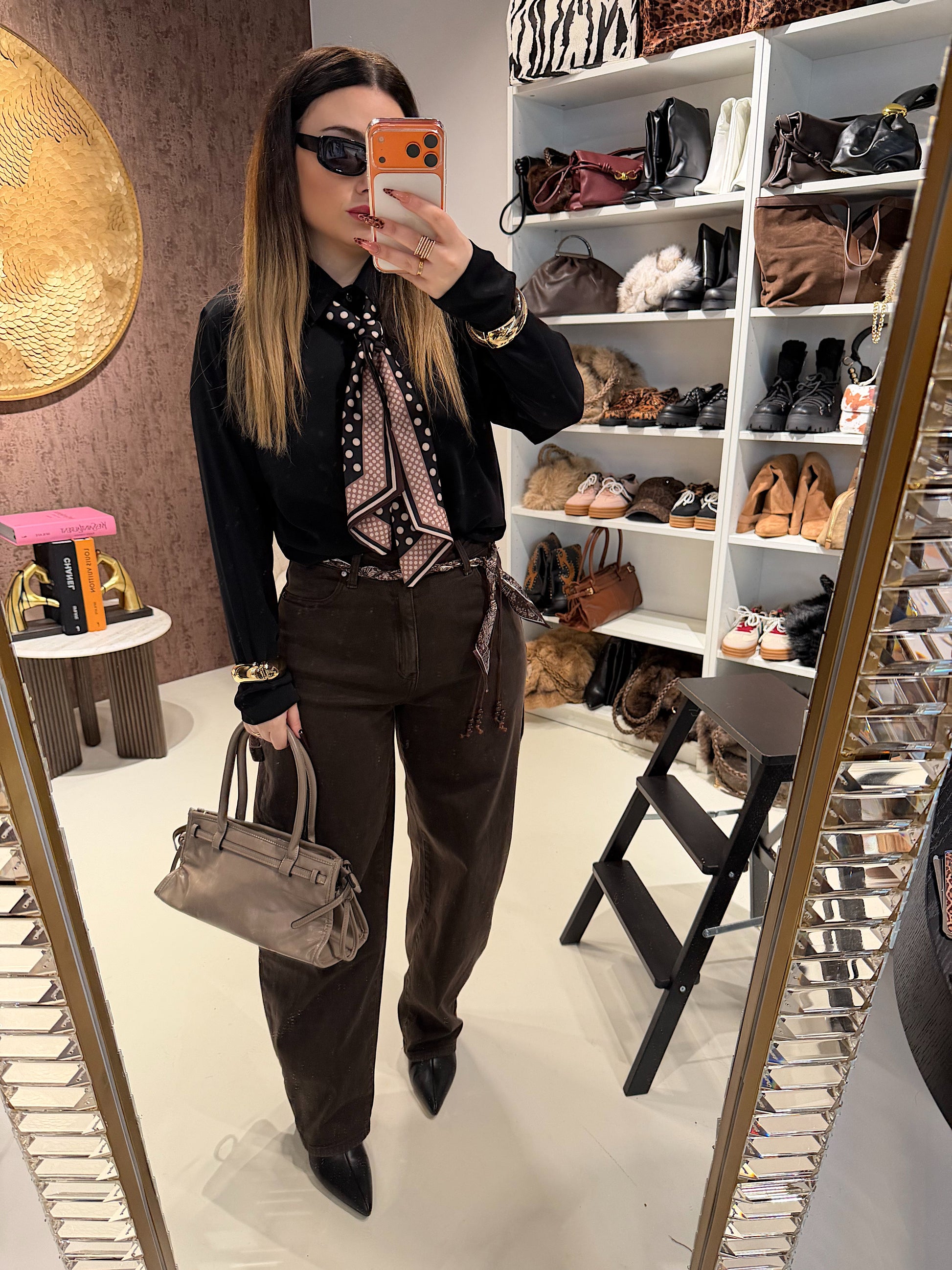 Camicia Chic Pois