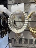 Collana croce e perle