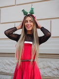 Cerchietto Albero e glitter