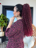 Coda Riccio afro con coulisse vari colori