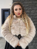 Eco pelliccia beige Limited Edition