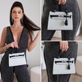 Vintage bag nero bianco