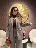 Blazer in tweed