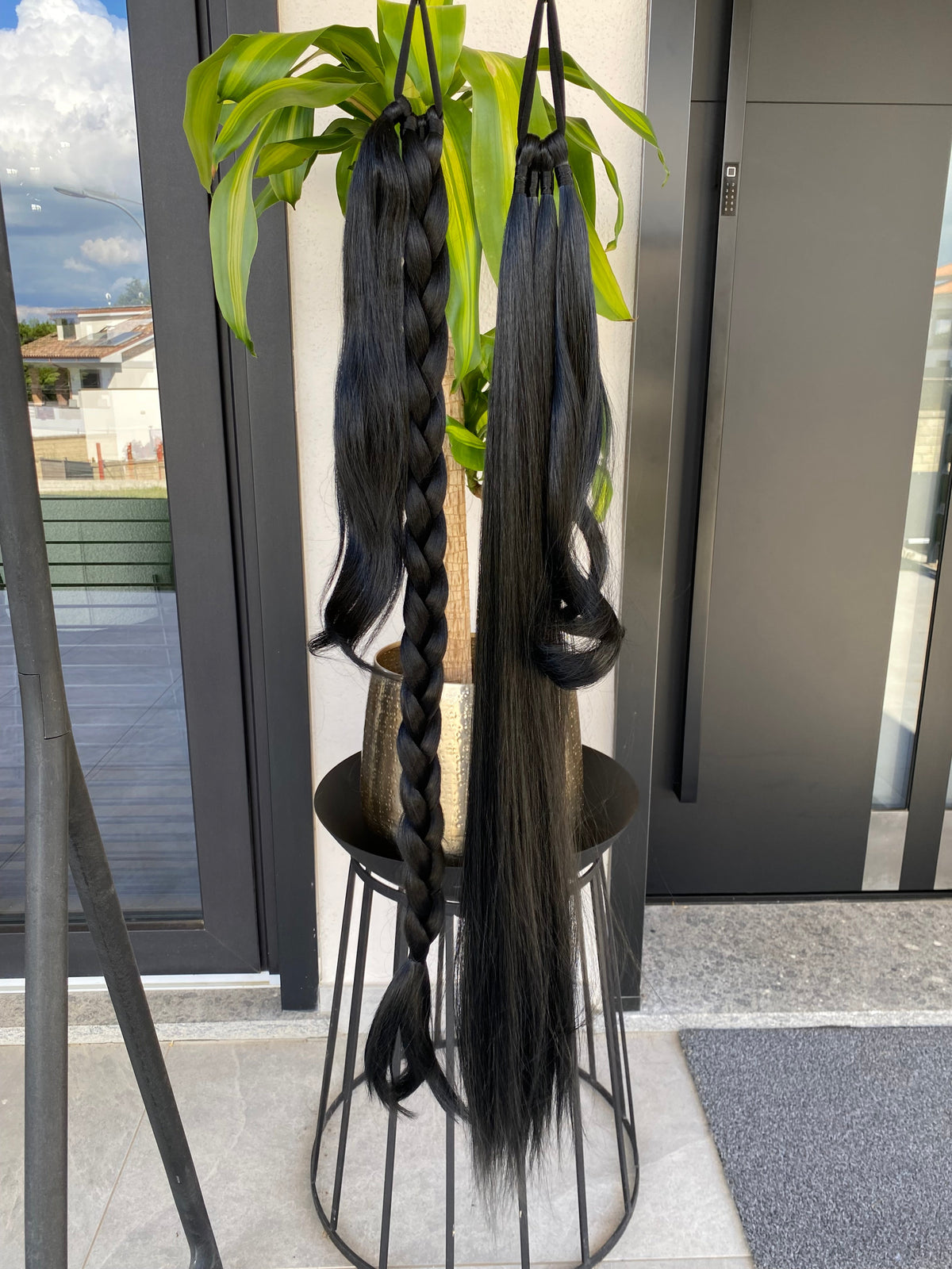 Treccia extension nera