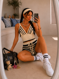 Completo Crochet Summer Stripes