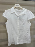 Camicia Lino bianca manica corta