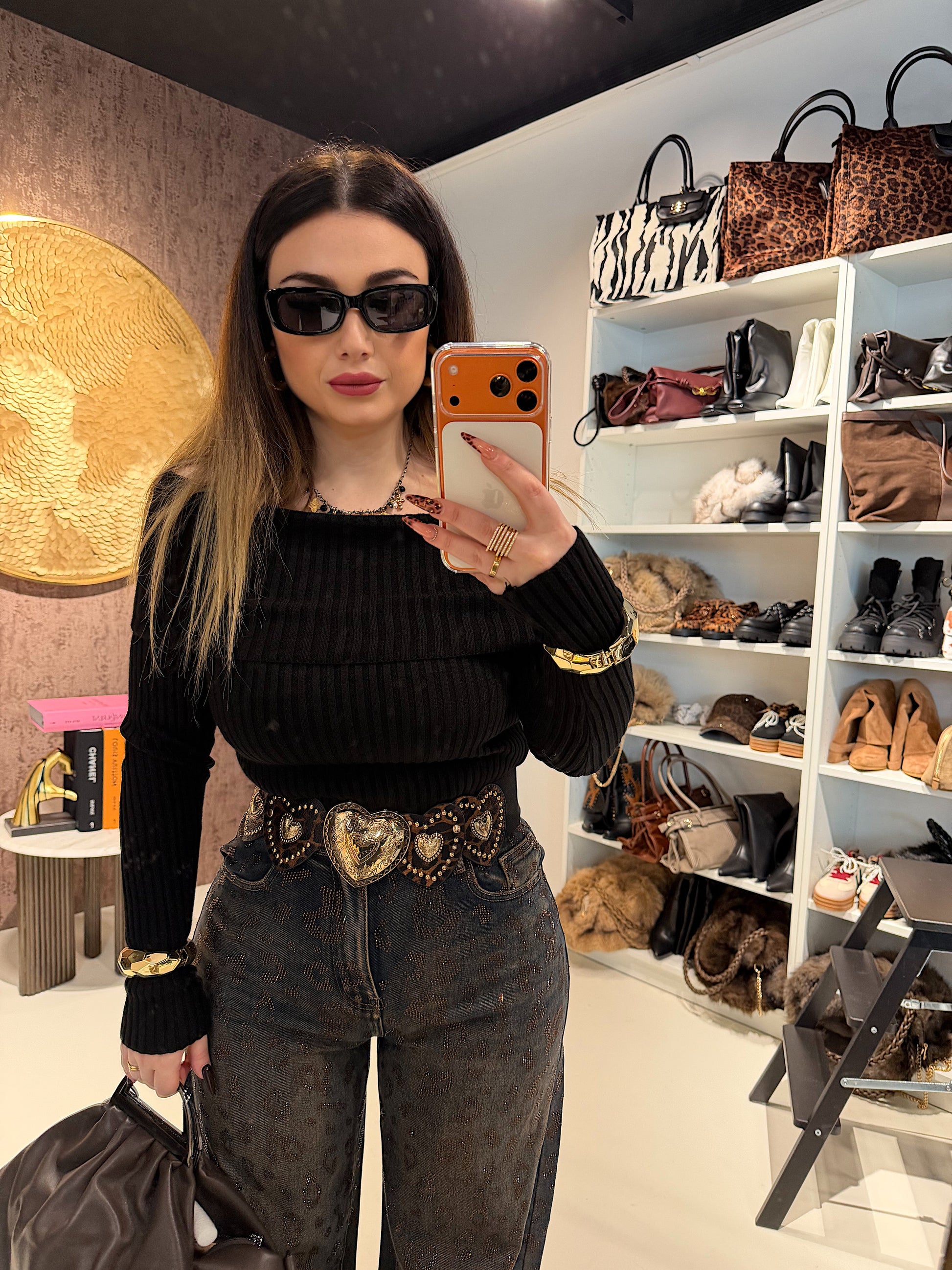 Maglione Spalla Scoperta