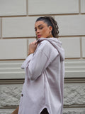 Giacca con bottoni beige