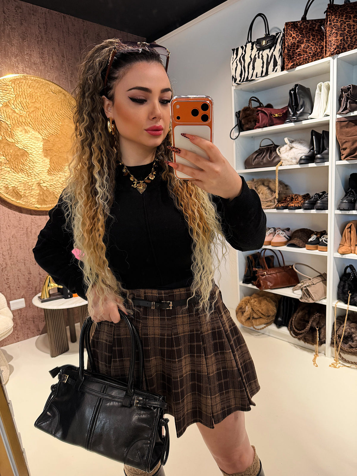 Gonna Scozzese Winter Belt