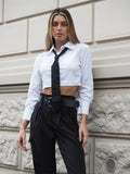 Camicia con cravatta