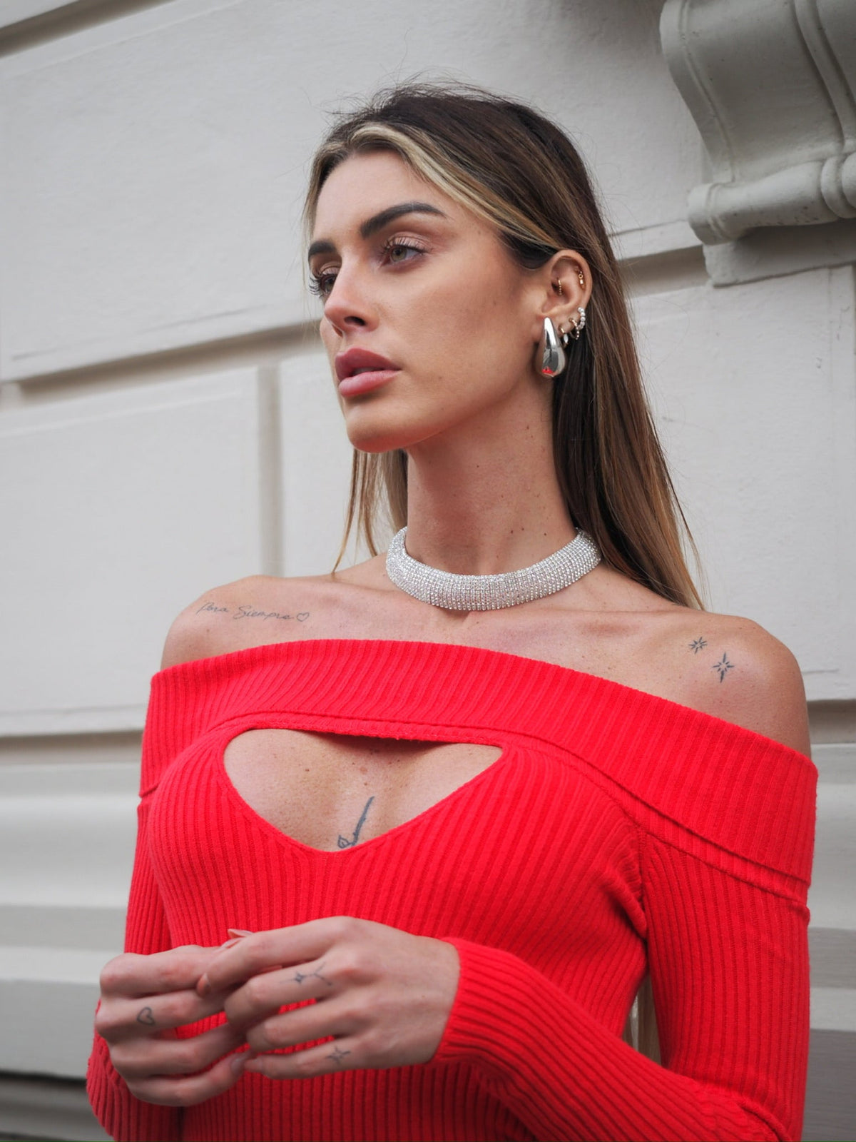 Choker  con strass