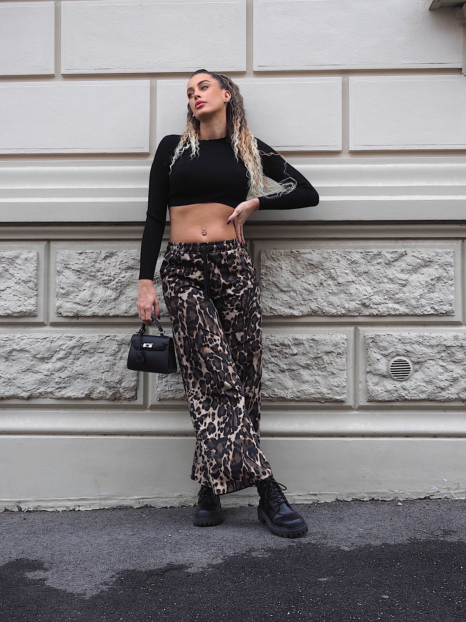 Pantalone animalier dark