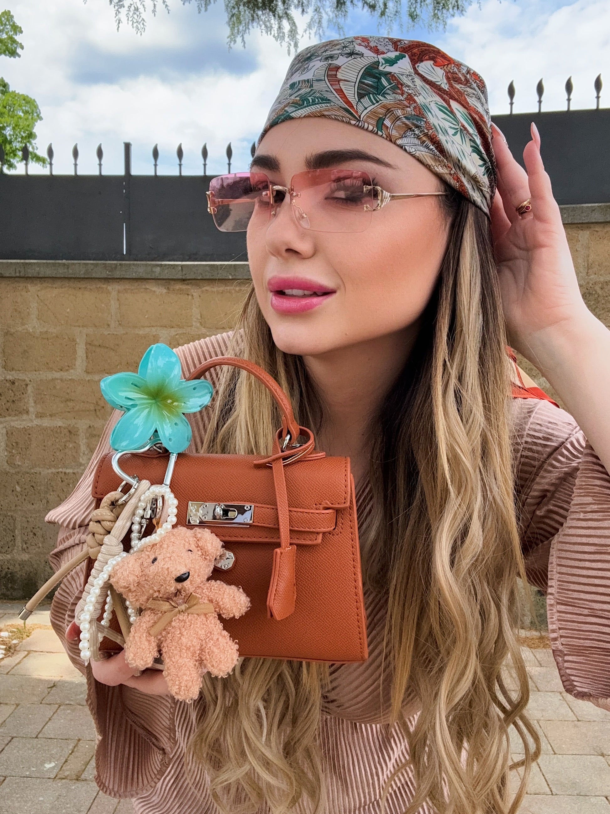 Borsa vintage camel