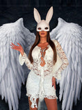 Maschera Rabbit White