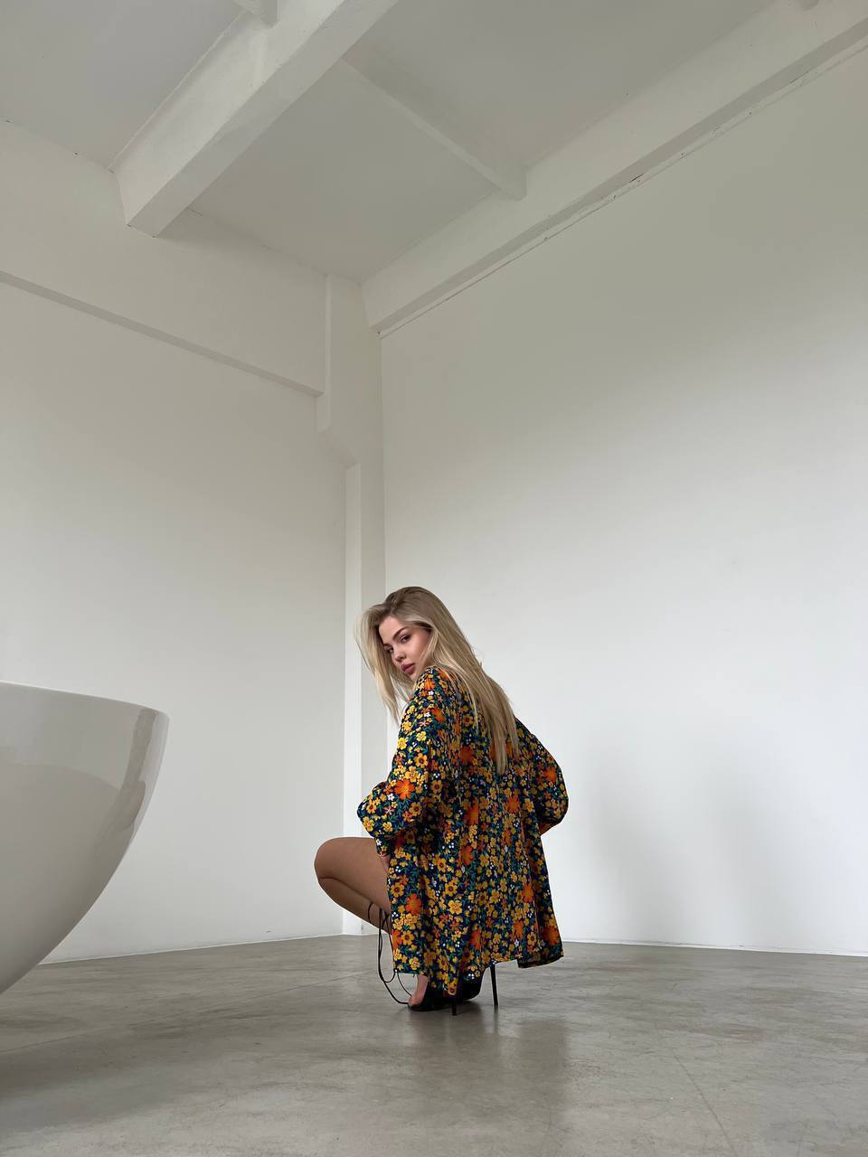 Camicia a fiori