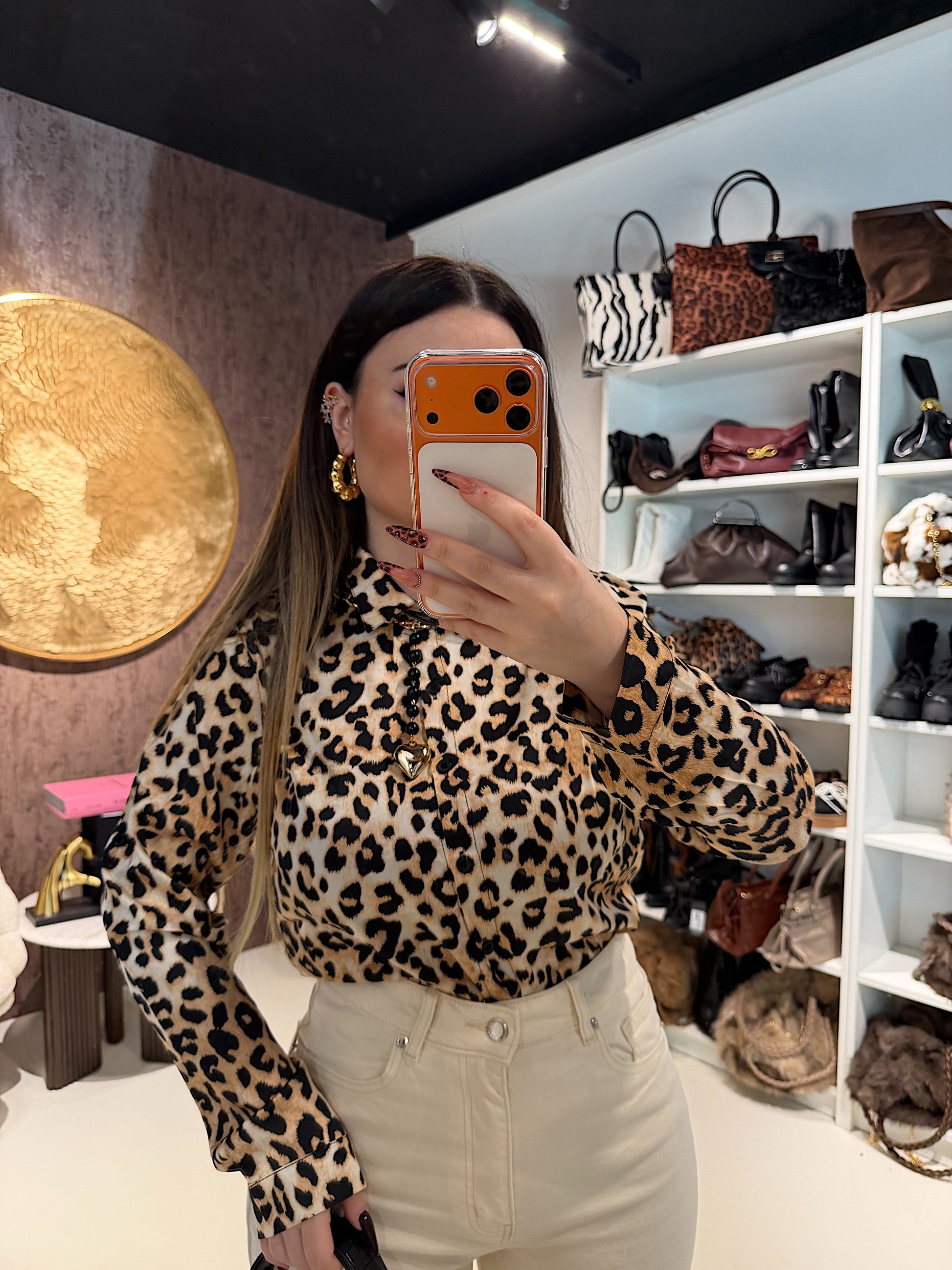 Camicia animalier