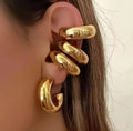 Ear cuff anello grande