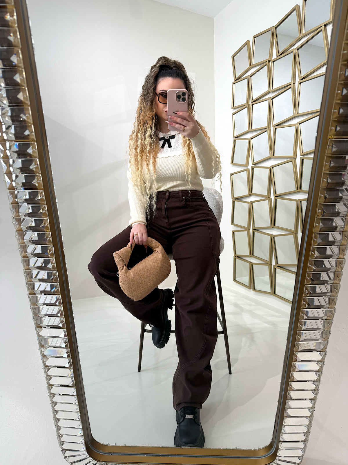 Jeans choco
