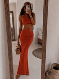 Completo Gonna e Top in Pizzo