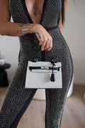 Vintage bag nero bianco