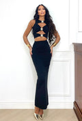 Completo Cut-Out con sole nero