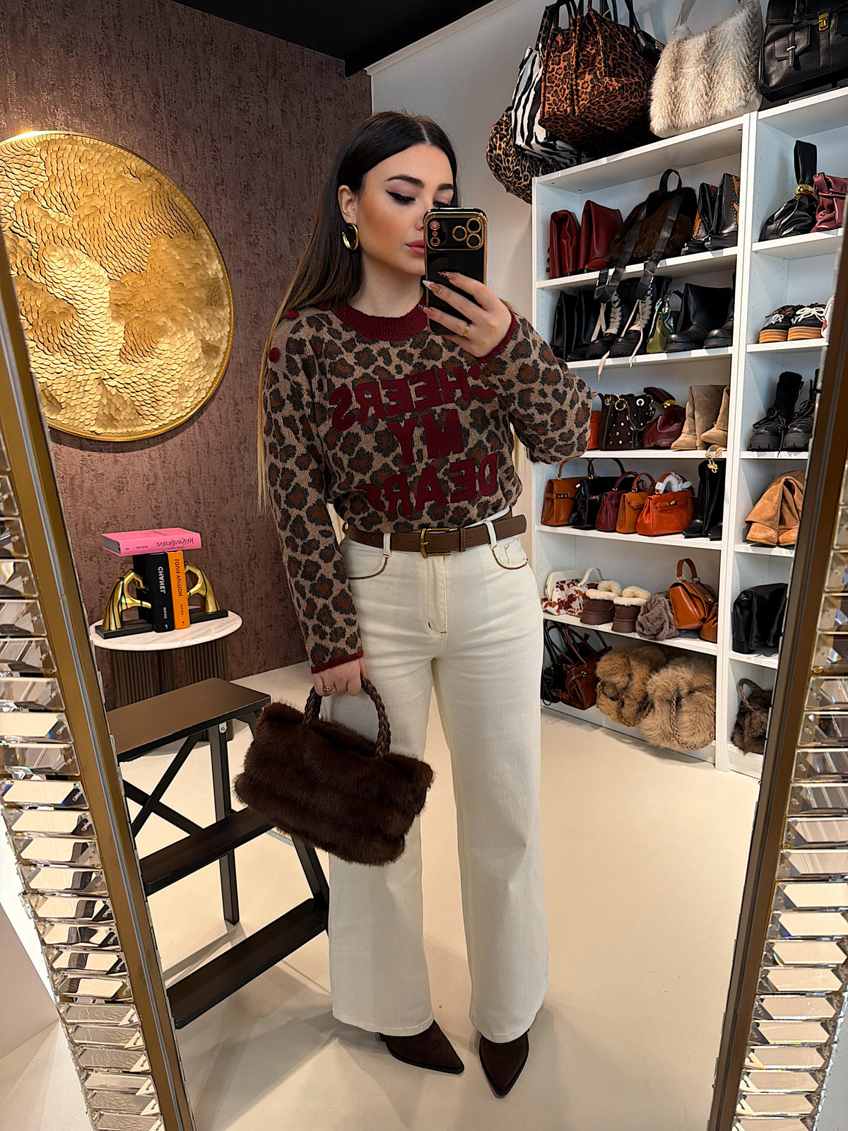 Maglione Wild Letters
