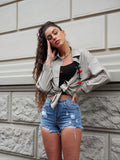 Camicia beige basic